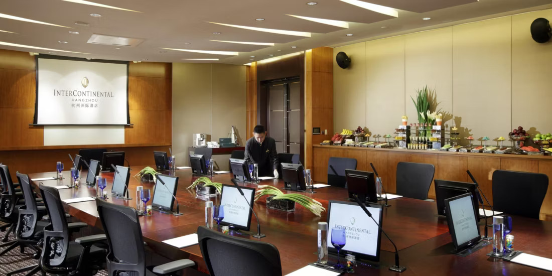 Boardroom at the InterContinental Hangzhou