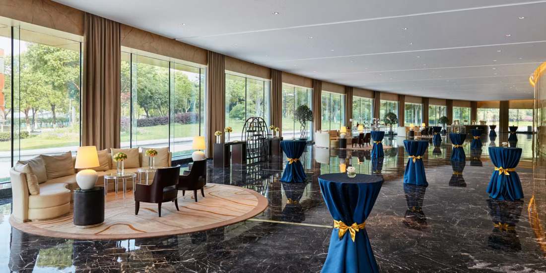Reception Foyer at the InterContinental Hangzhou
